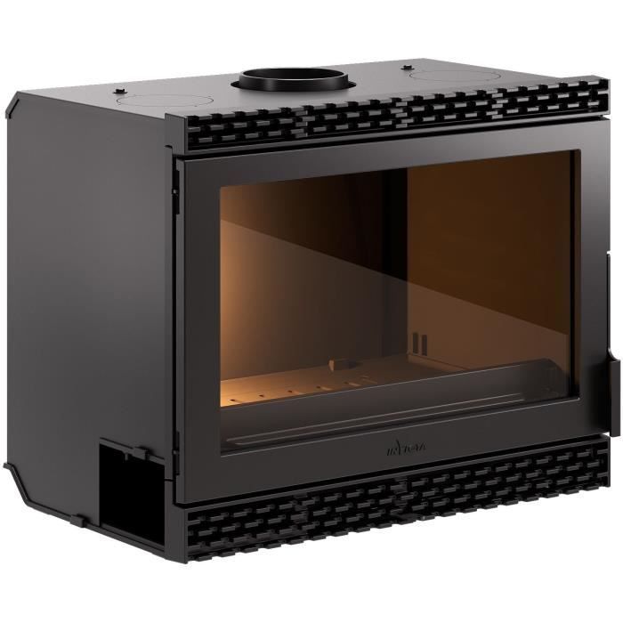 Inserto para chimenea - INVICTA ALIZEO - Hierro fundido - Turbo - 8 KW