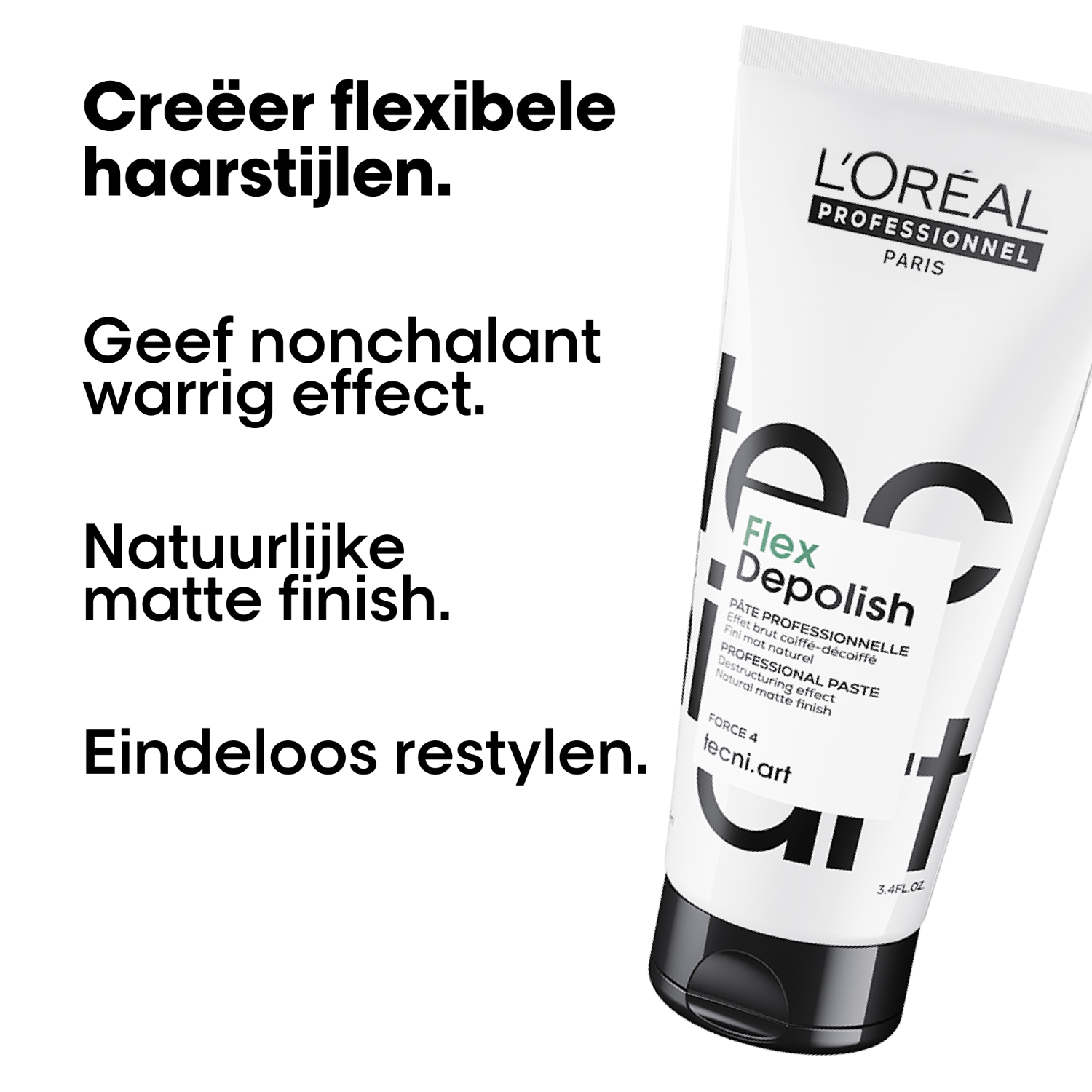 L'Oréal Professionnel Haarcrème TecniArt Depolish - 100 ml