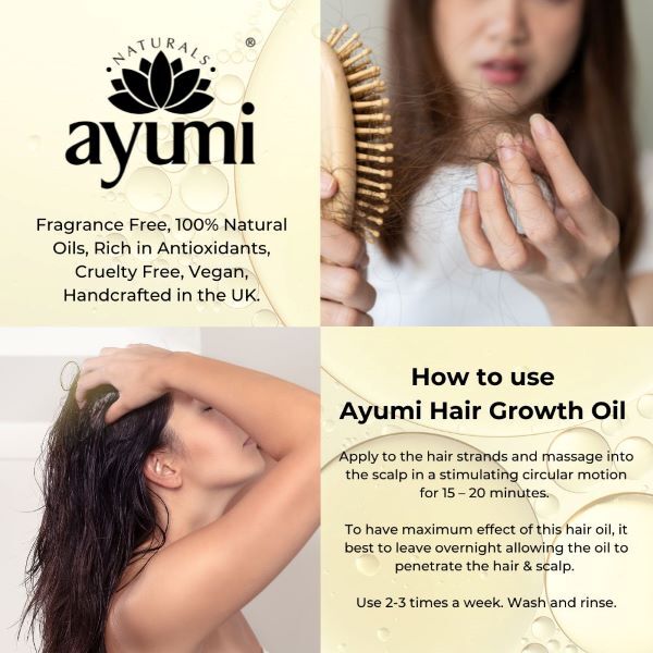 Kit Trio para Crescimento Capilar Ayumi