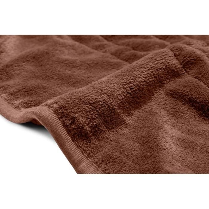 Sinnlein® elektrische deken 160x120cm | Bruin | Elektrische deken met automatische uitschakeling | 9 temperatuurstanden