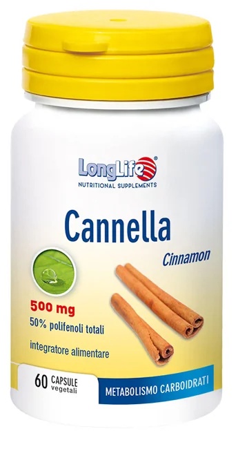 LONG LIFE LongLife voedingssupplement met kaneel voor de darmen 60 capsules