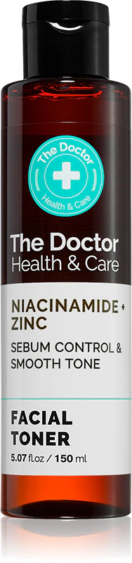 Tônico de limpeza e matificação The Doctor Niacinamide + Zinc Sebum Control & Smooth Tone