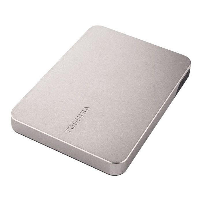 Disco rígido externo - TOSHIBA - Canvio Flex - 1TB - Prata - Desempenho elegante