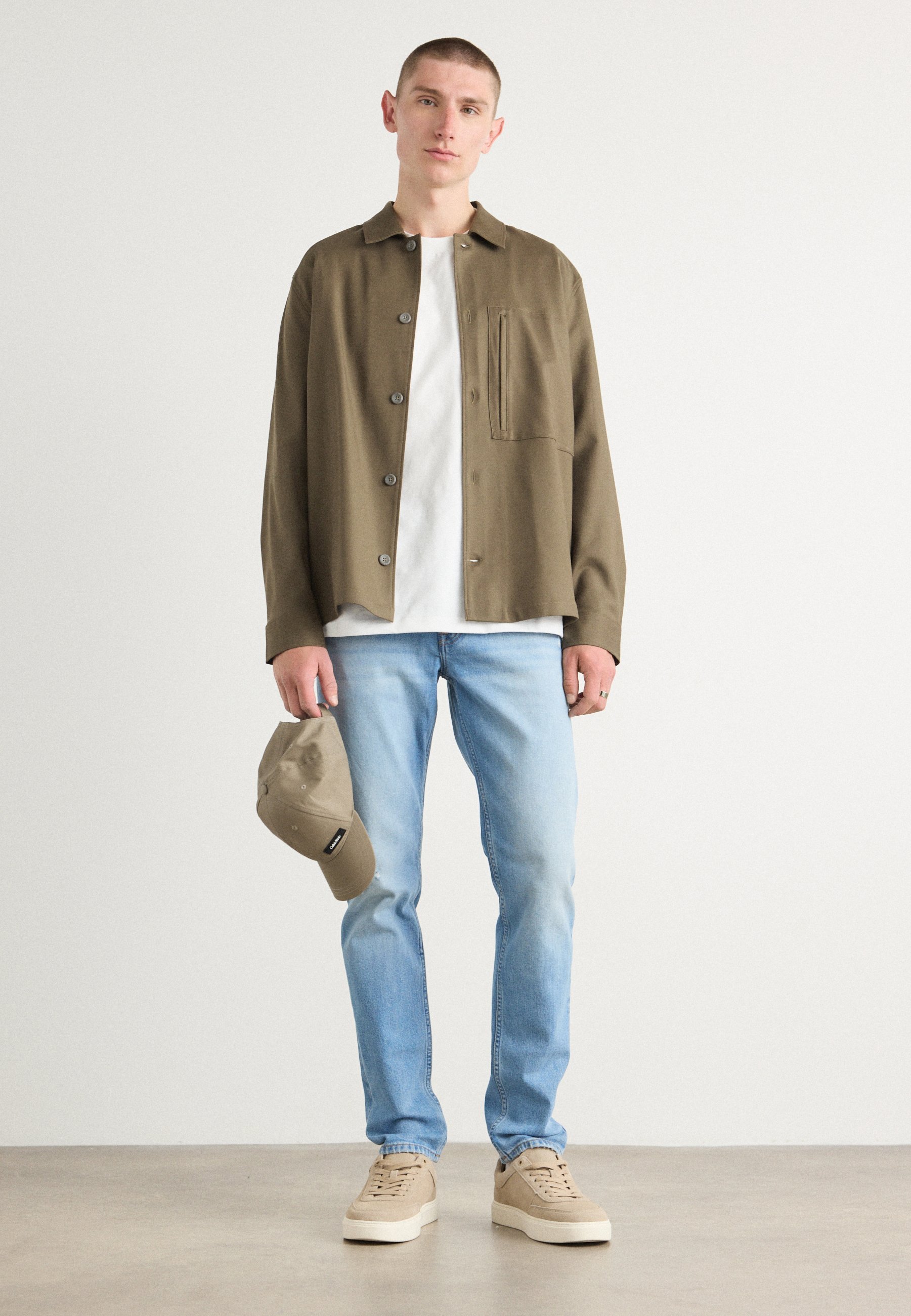 Calvin Klein Jeans Slim Fit Jeans - Arrow Stone