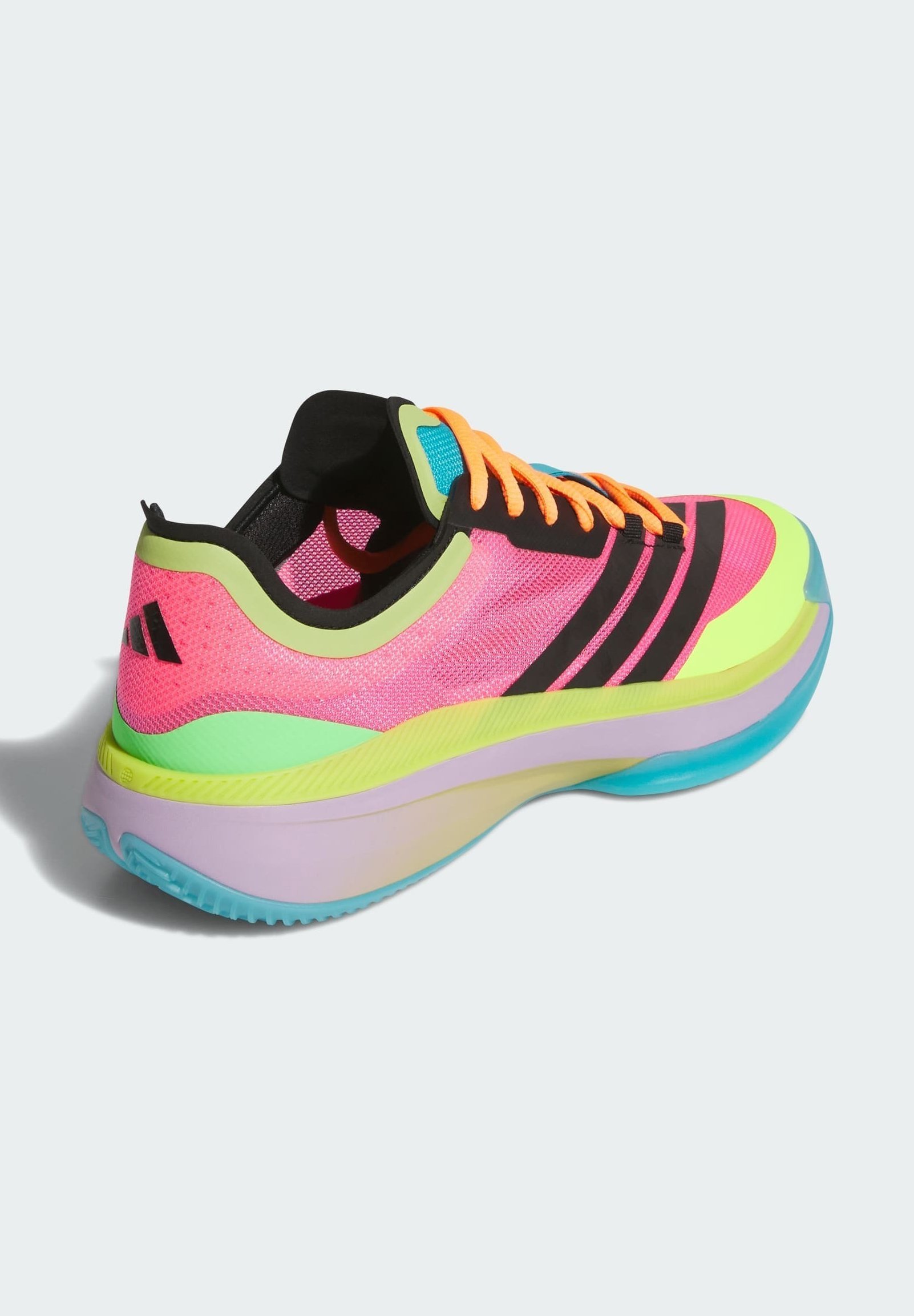 adidas Performance SELECT - Basketbalschoenen - helder roze/poederpaars/preloved lime