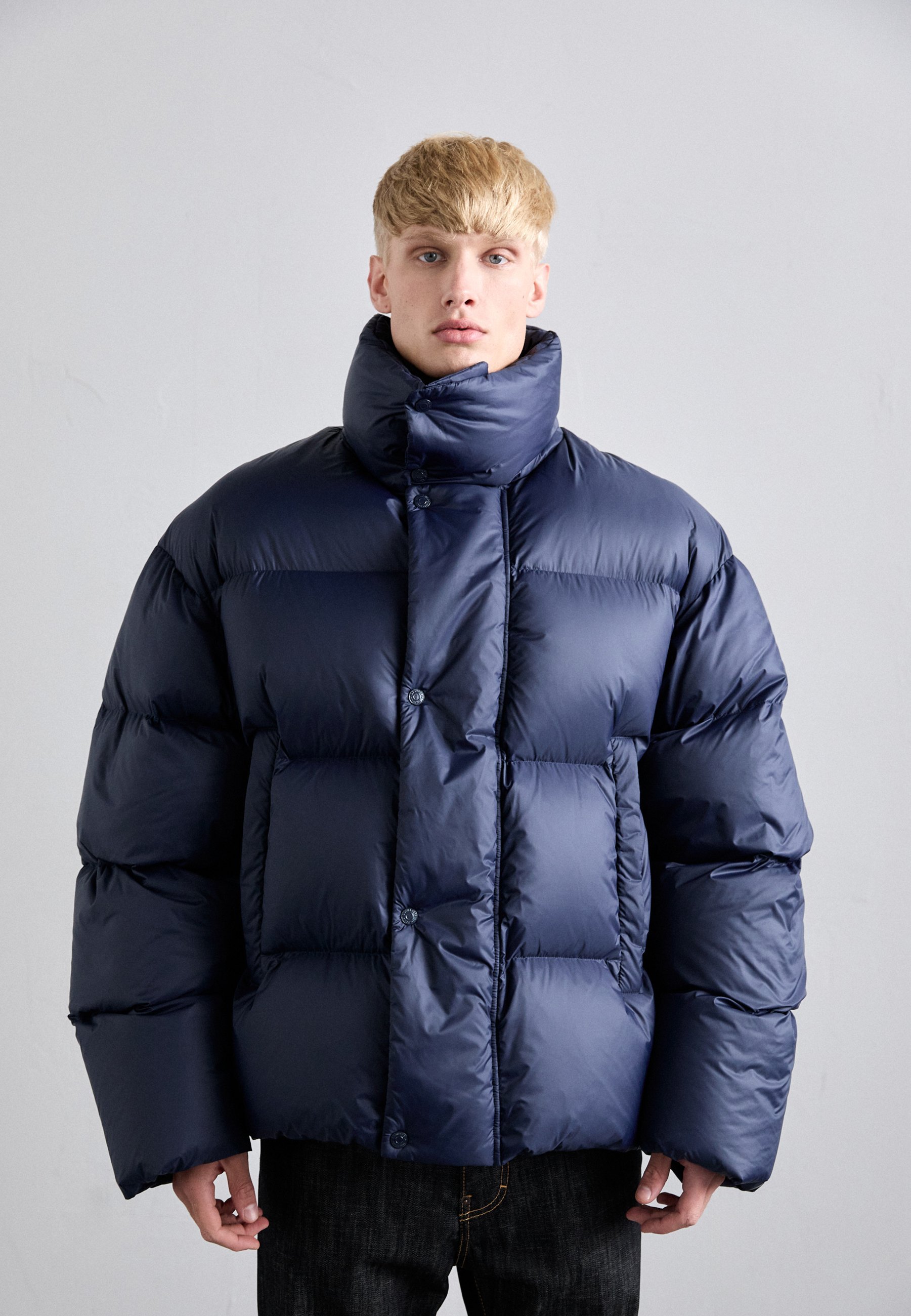Jaqueta de plumas DSQUARED2 ICON PUFFER - azul marinho
