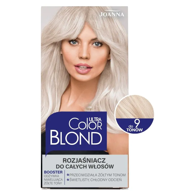 Joanna Ultra Color Blond - Rozjaśniacz do całych włosów (do 9 tonów) 1 szt.