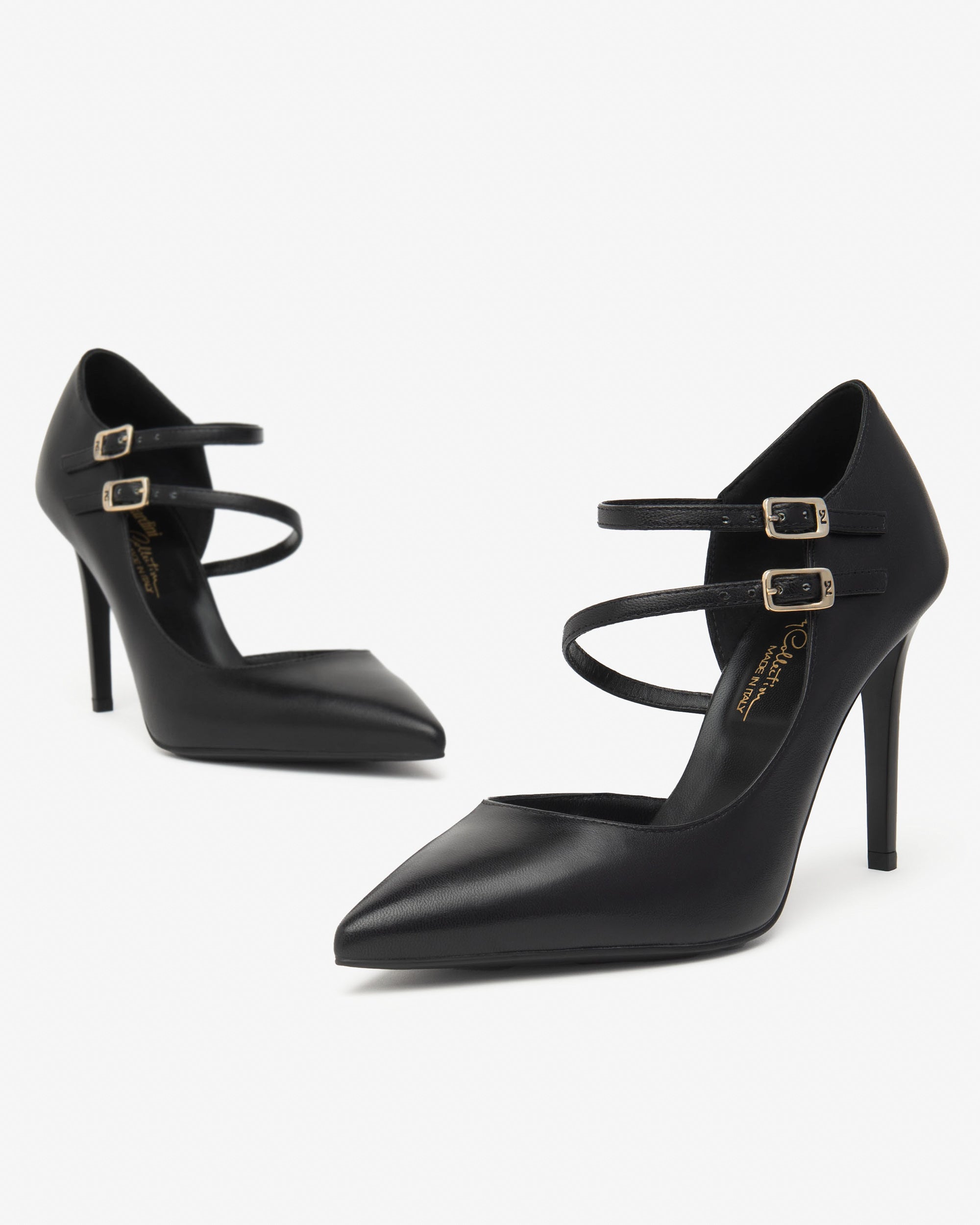  Damen-Pumps aus Leder