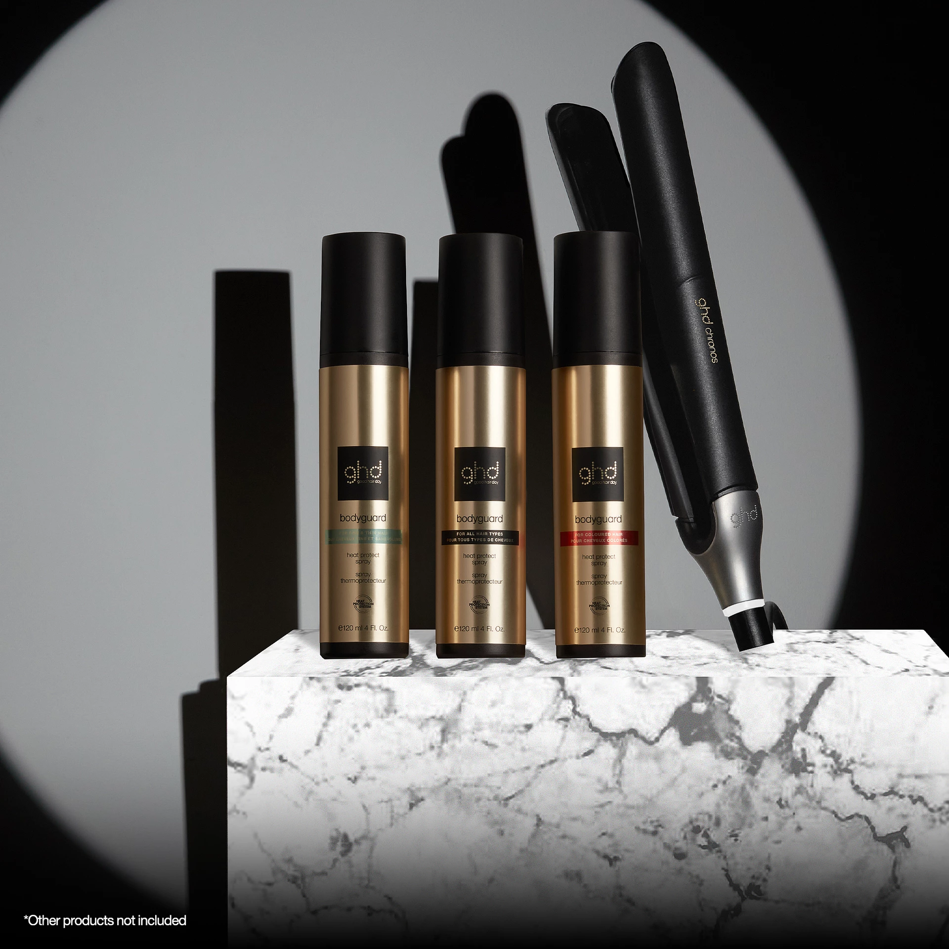 Bodyguard - Sprej za zaštitu od topline za sve tipove kose 120 ml - ghd