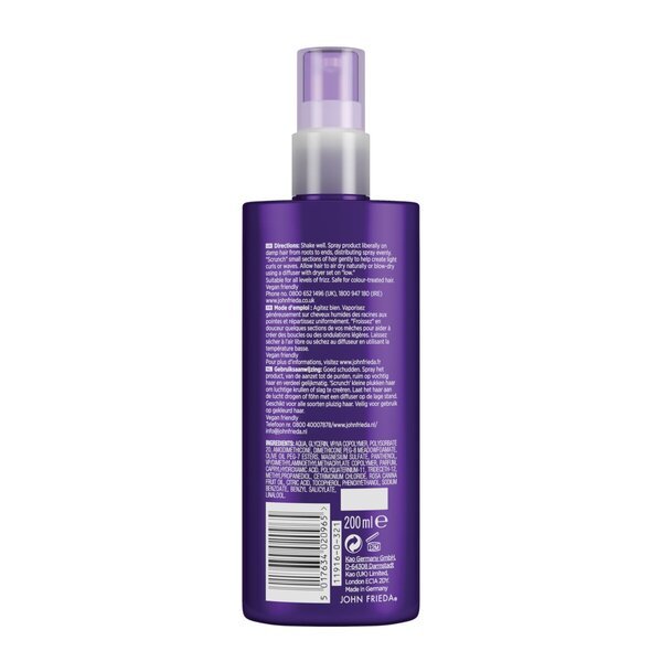 John Frieda Frizz Ease Dream Curls sprej za svakodnevno oblikovanje kose<br>200ml