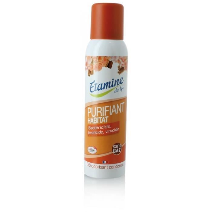 Étamine du Lys Désodorisant Purifiant Habitat Bio 125ml