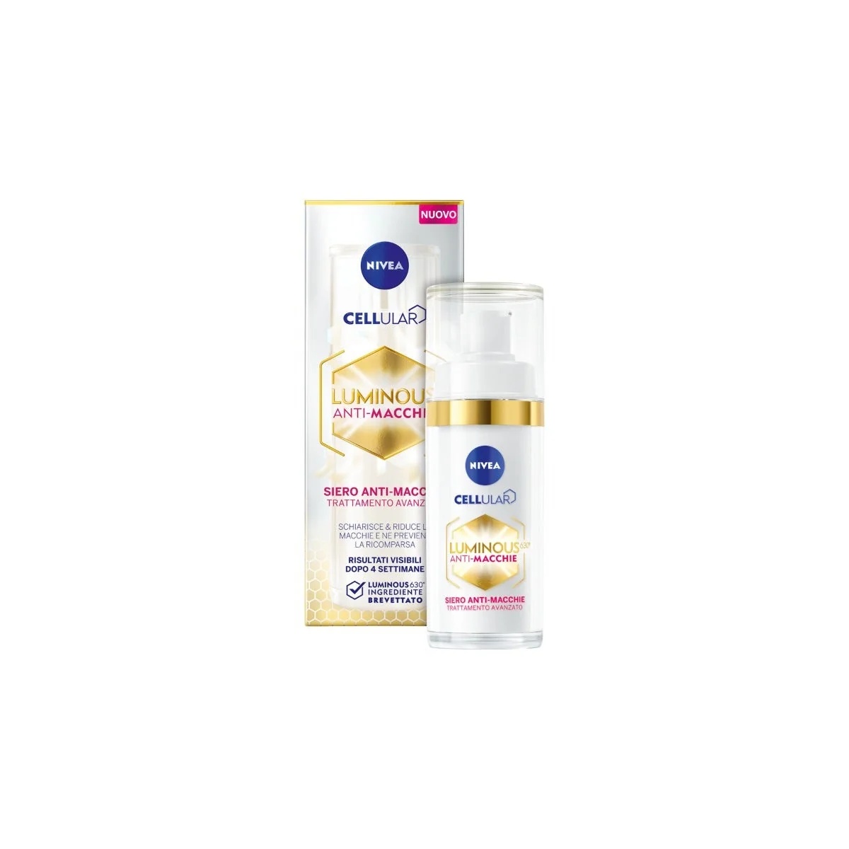 NIVEA Nivea Cellular Luminous630 Anti-Dark Spot Serum voor het gezicht, geavanceerde behandeling tegen donkere vlekken.