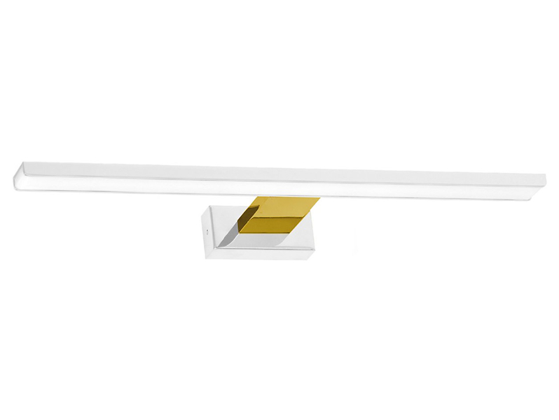 Kinkiet łazienkowy Shine LED 60cm metalowy biały