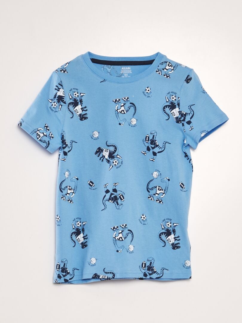 Camiseta estampada - AZUL