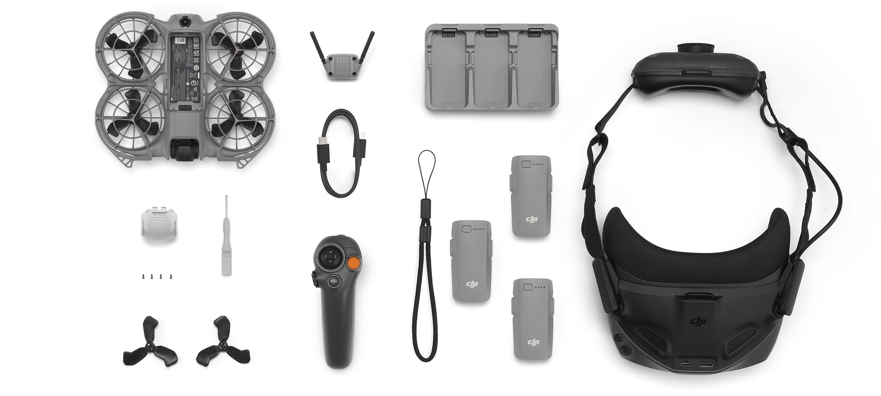 Drone - DJI - Neo 2 Motion Fly More Combo - Fotocamera da 1/1,3