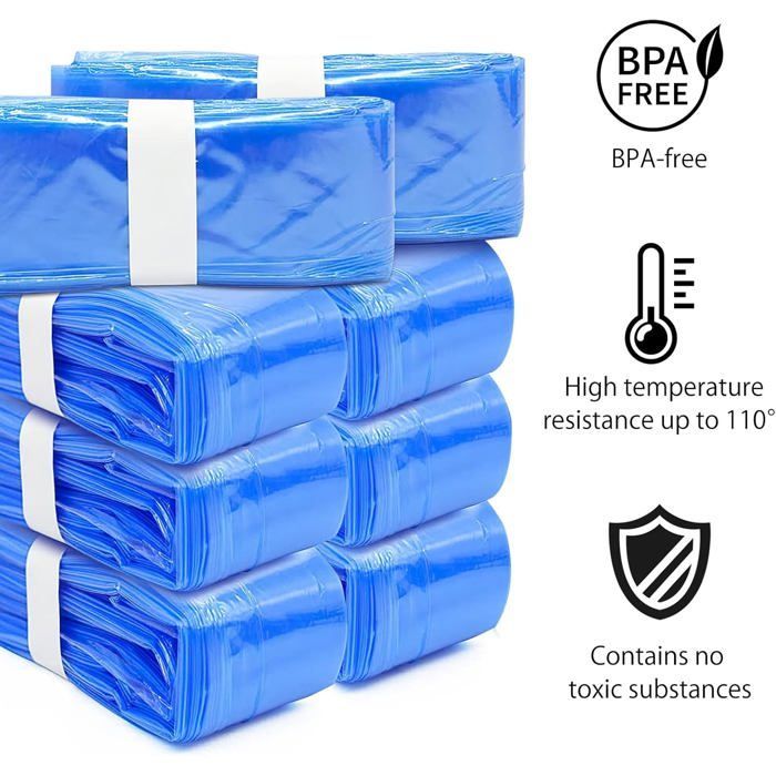 Recambios de film para cubo de pañales de 4,5 m, paquete de 8 unidades, compatibles con Tommee Tippee y otras marcas de pañales para bebés.