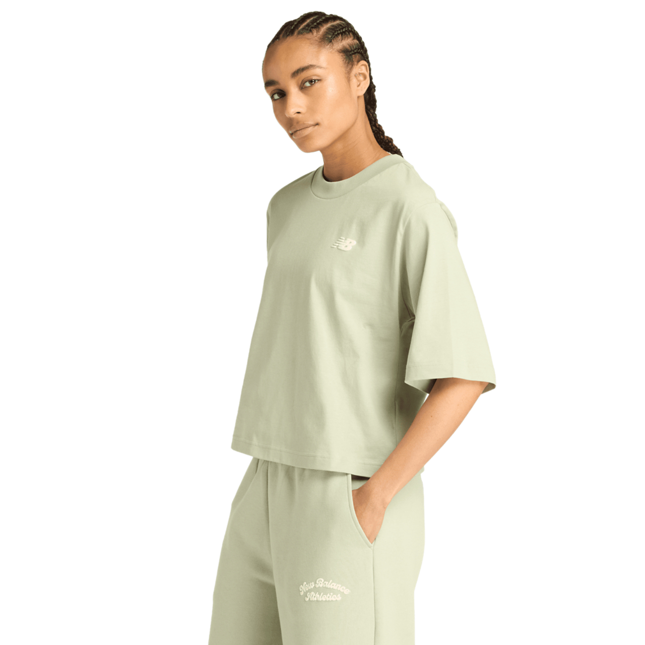 New Balance Linear Heritage afslappet T-shirt