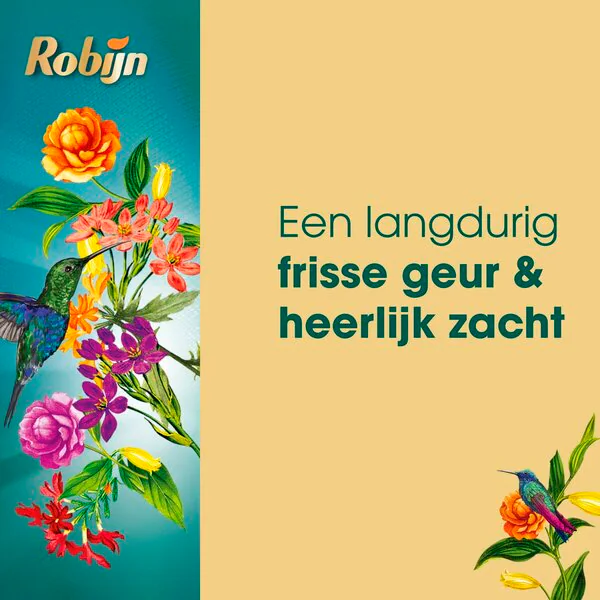 Robijn Collections Paradise Secret Płyn do płukania tkanin 4 x 765 ml, 152 prania