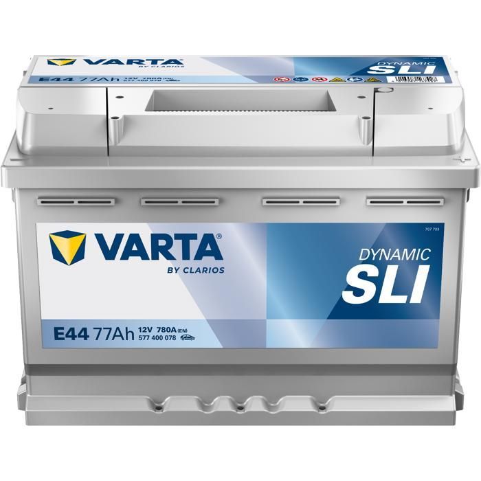 Varta Silver Dynamic L3 E44 12V 77Ah / 780A Starter Battery 577400078