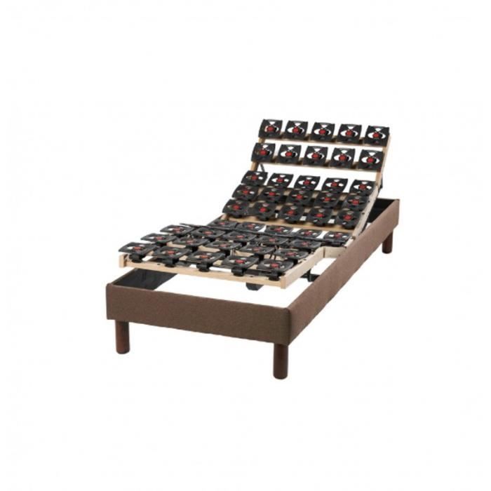 Somier eléctrico Essenzia Zen VITALITE 2x70x190 con lamas