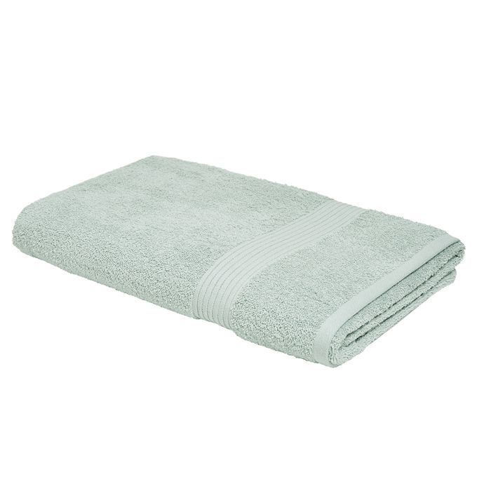 Toalla de baño lisa maxi ESENCIAL - HOY - Verde 90x150 cm
