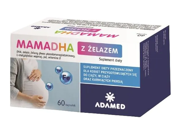 Mama DHA z Żelazem Kapsułki