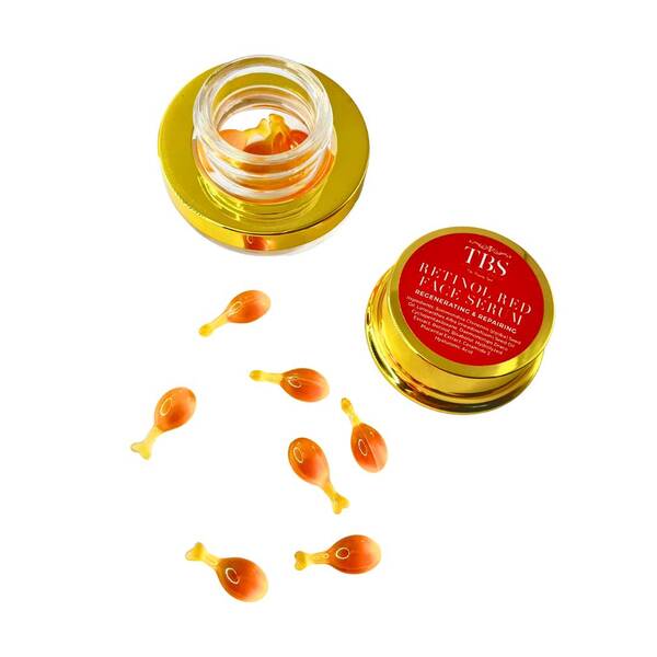 Sérum facial TBS de rescate de 14 días con retinol Fire, 14 unidades.