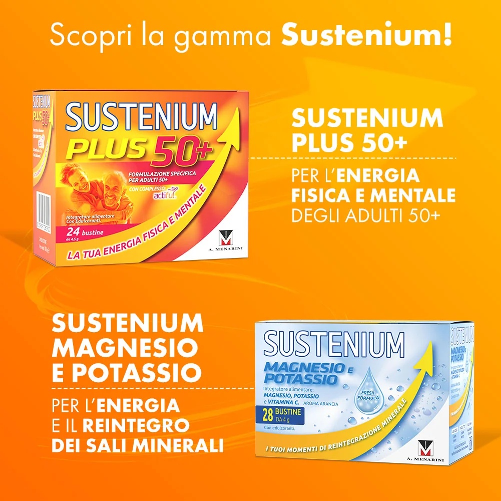 SUSTENIUM Sustenium Plus Intensieve Formule 22 zakjes voor maximale energie