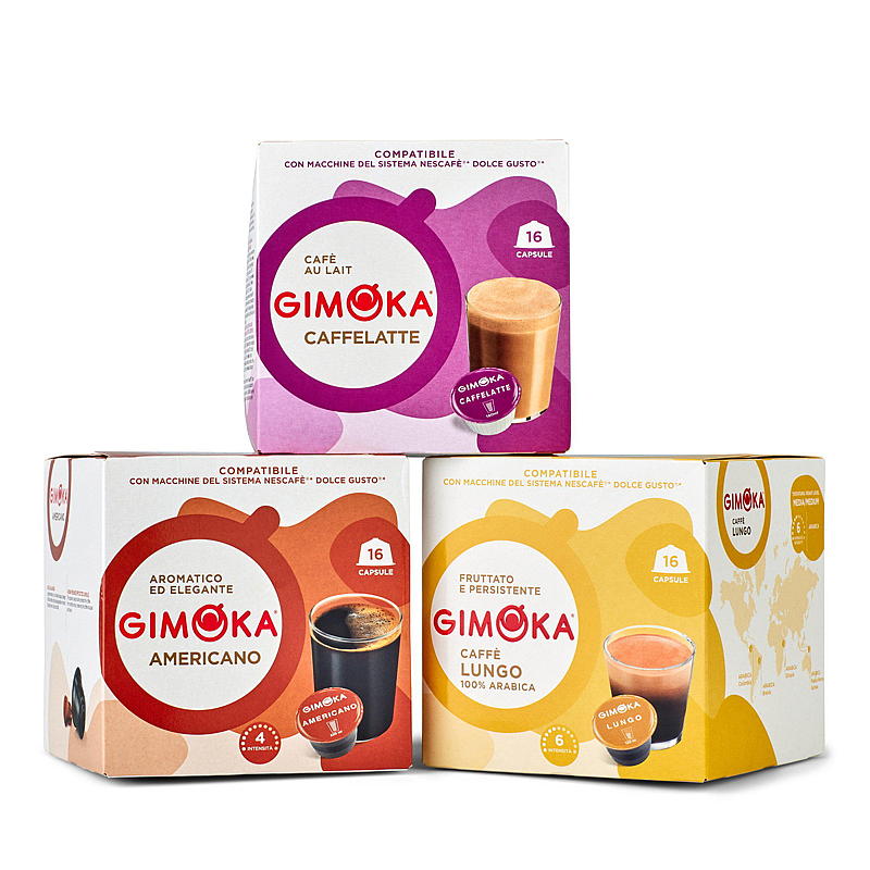 Gimoka kaffekapsler 16-pak Gimoka Americano