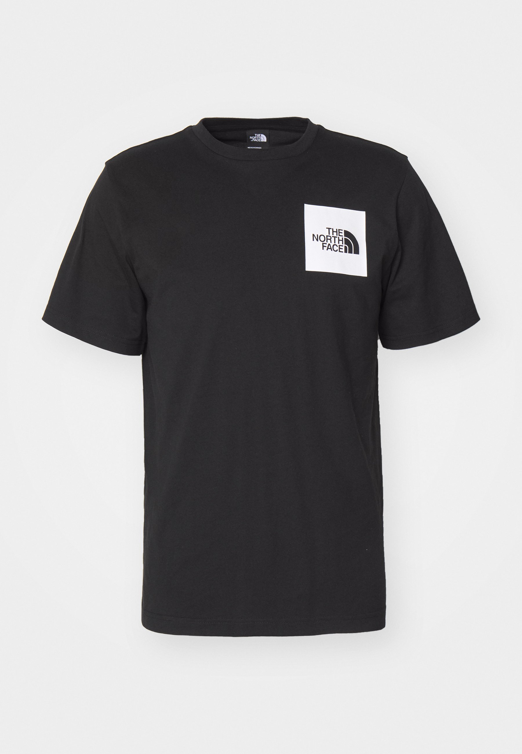 The North Face M SS FINE TEE - T-shirt met print - zwart
