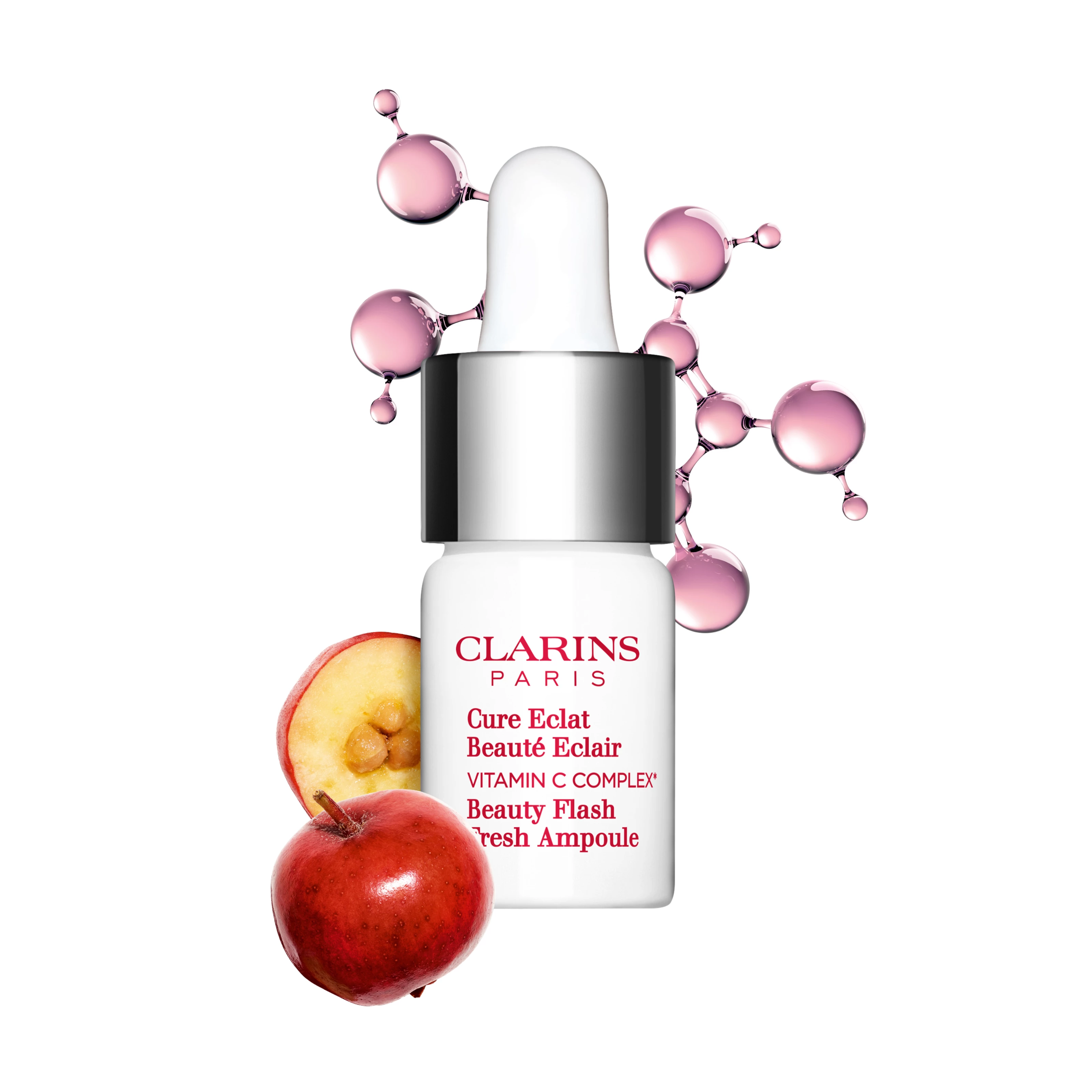 Fiolă Beauty Flash cu complex de vitamina C și prospețime 8 ml - Clarins