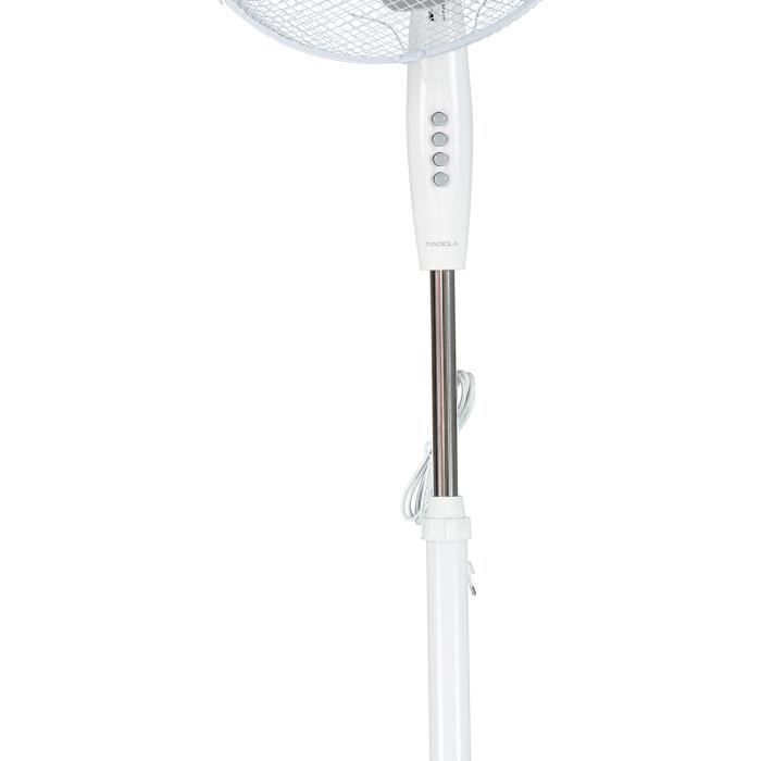 Ventilateur sur pied - RADIOLA - Ravel 240K - silencieux - télécommande - 3 vitesses