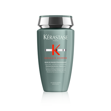 Kérastase Genesis Homme Bain de Masse Quotidien paksuuntuva shampoo ohuille hiuksille 250 ml