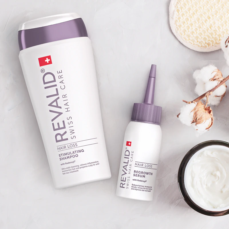 Revalid Regrowth Serum, sérum regenerador contra a queda de cabelo.