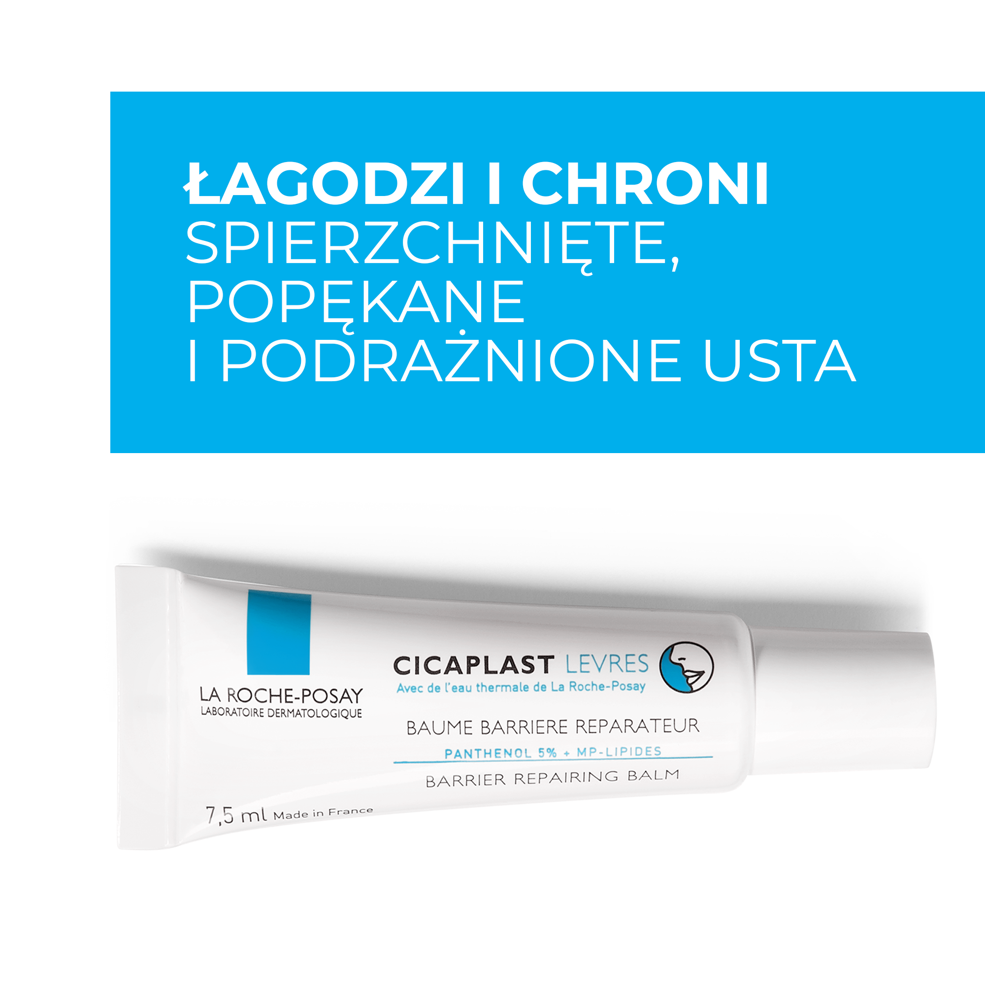 Balsam de buze La Roche-Posay 5ml Cicaplast