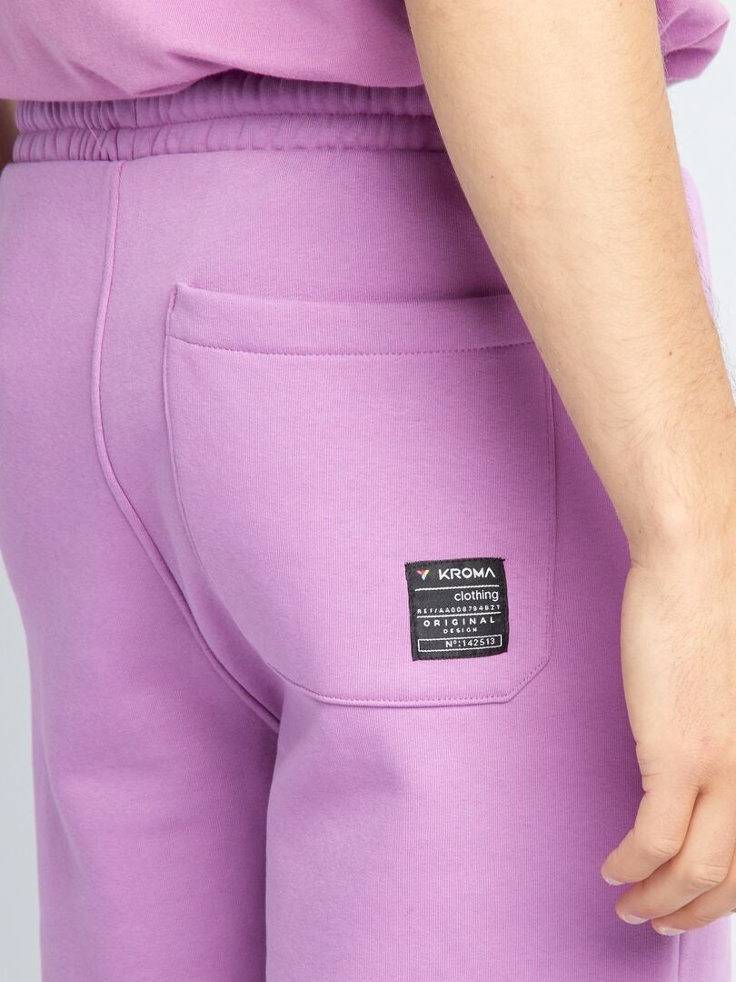 Bermudas de tejido polar - ROSA