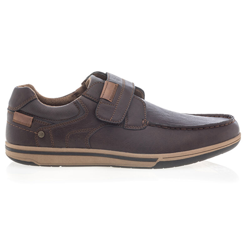 Brune loafers/båtsko til herre
