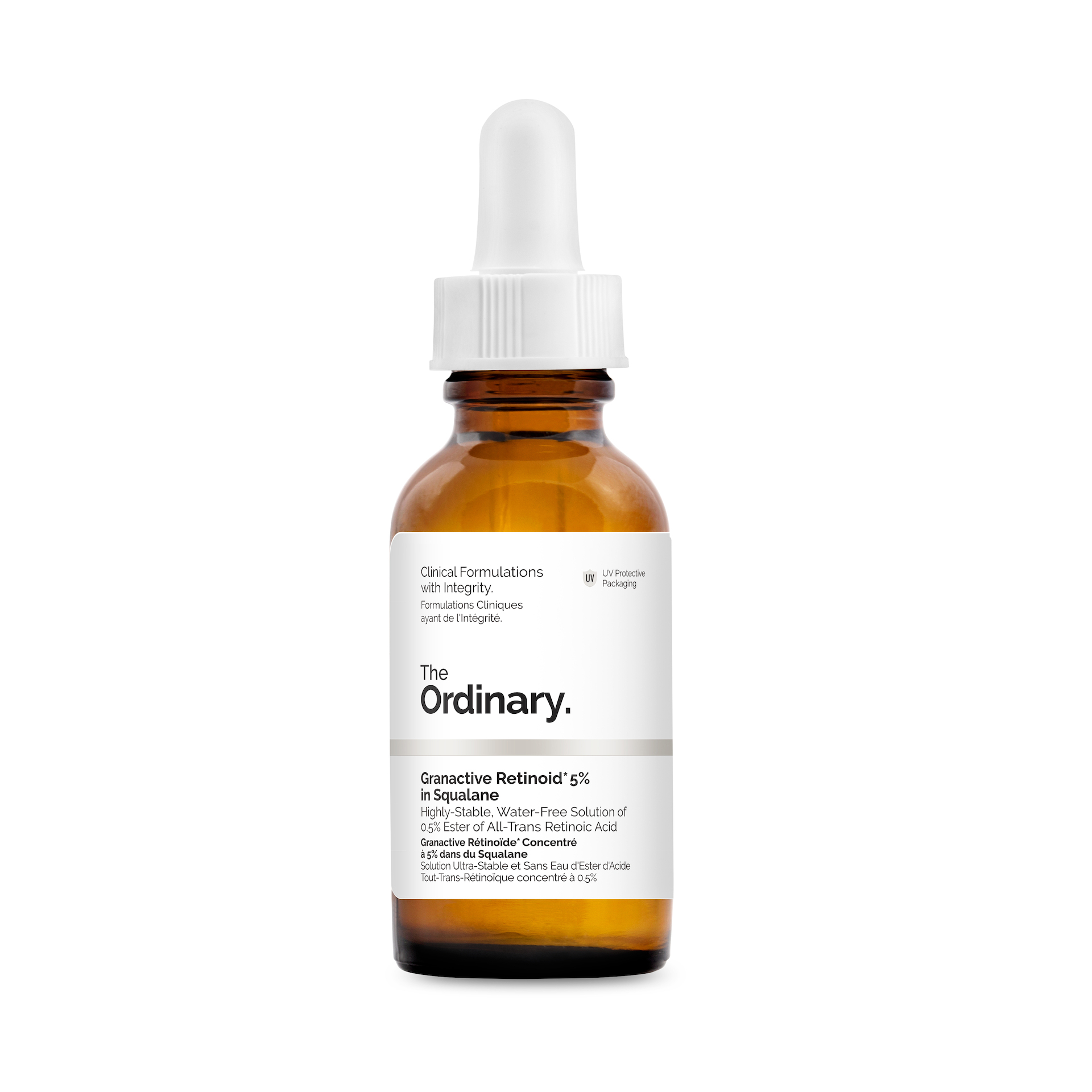 Ser cu retinoizi Granactive 5% în squalan 30 ml - The Ordinary