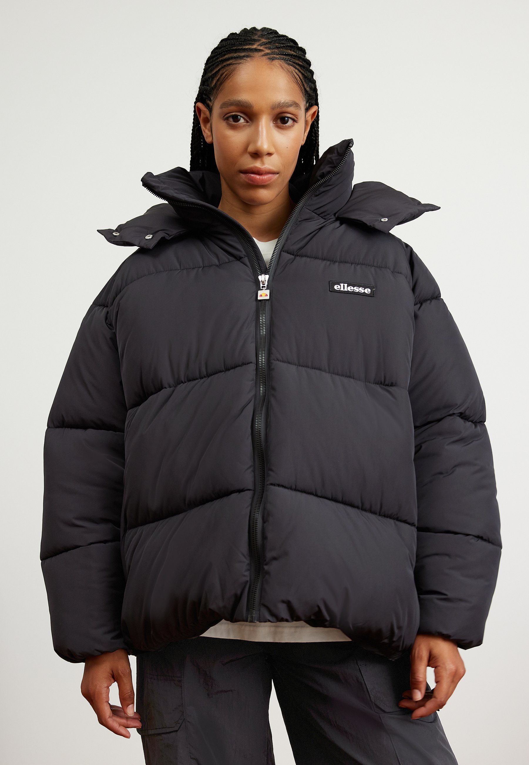 Ellesse POLSELLI PODSTAVLJENA JAKNA - Zimska jakna - crna
