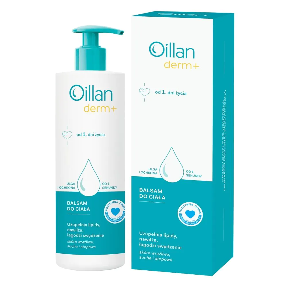 Oillan Derm+ Balsam intensywnie natłuszczający do ciała 400ml