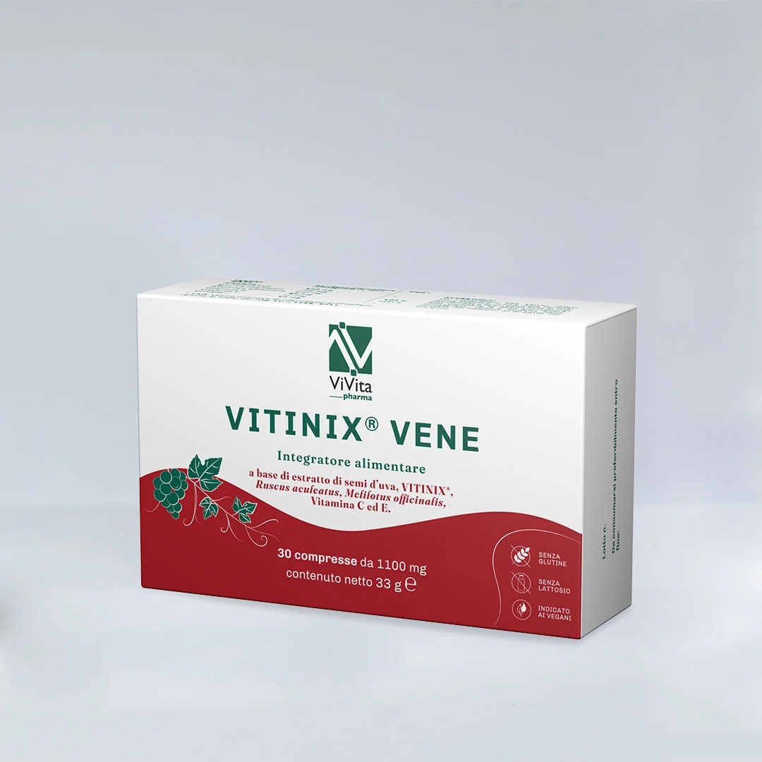 VIVITA Vitinix Veias 30 comprimidos Microcirculação Bem-estar