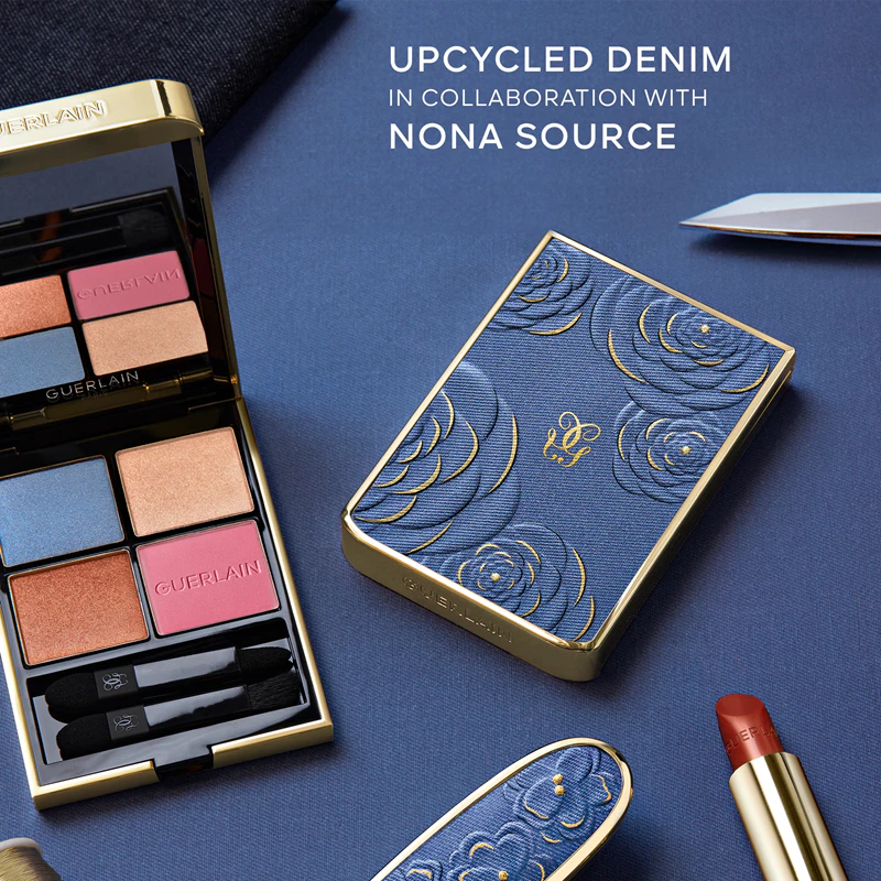 Paleta de sombras GUERLAIN Blooming Denim Ombres G