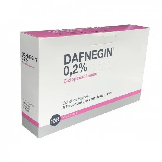 S&R FARMACEUTICI Dafnegin Solution vaginale 0,2 % 150 ml 5 flacons Candida