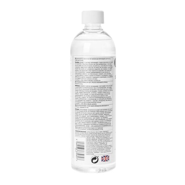 Limpiador de brochas de maquillaje vegano STYLPRO (2 botellas de 500 ml)