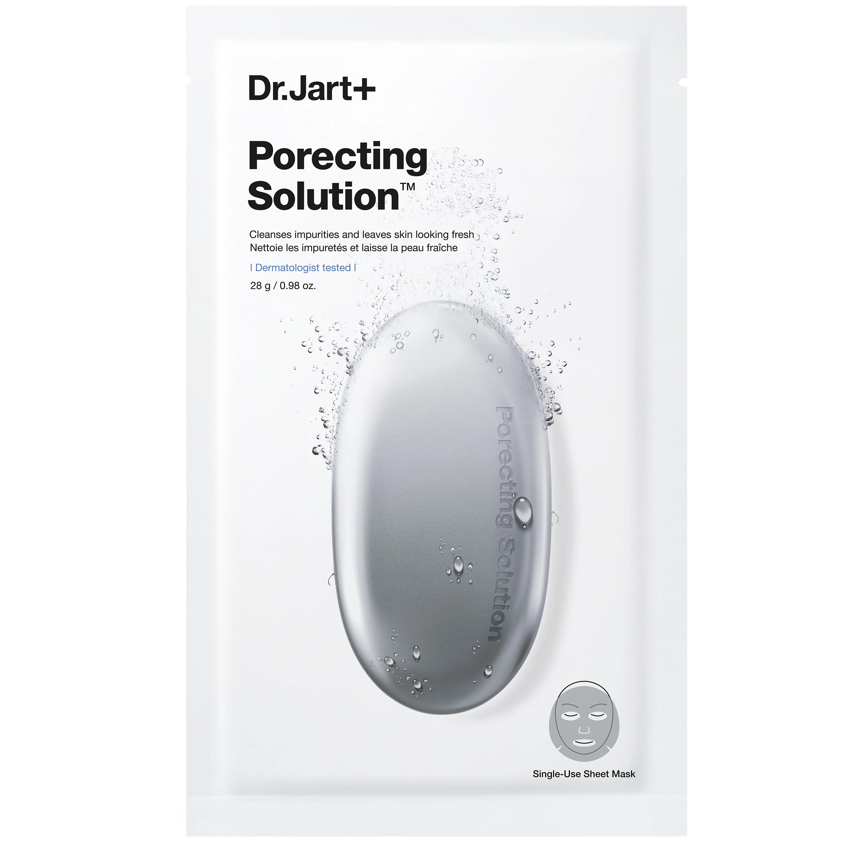 Dermask™ Porecting Solution - Maschera Purificante viso, Maschera Idratante viso