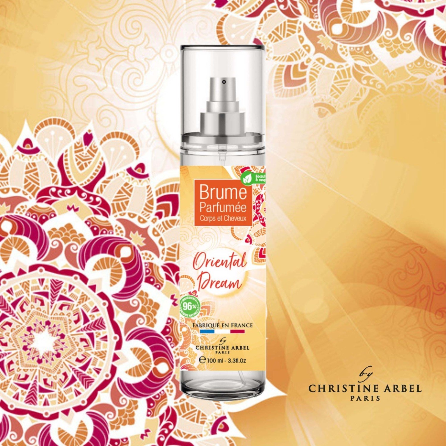 Christine Arbel Brume Corps et Cheveux ORIENTAL DREAM 100ml