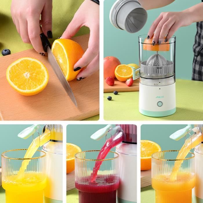 Extracteur de Jus - Juicer - 18000 RPM - 500 ml - Presse-Agrumes Électrique - Orange