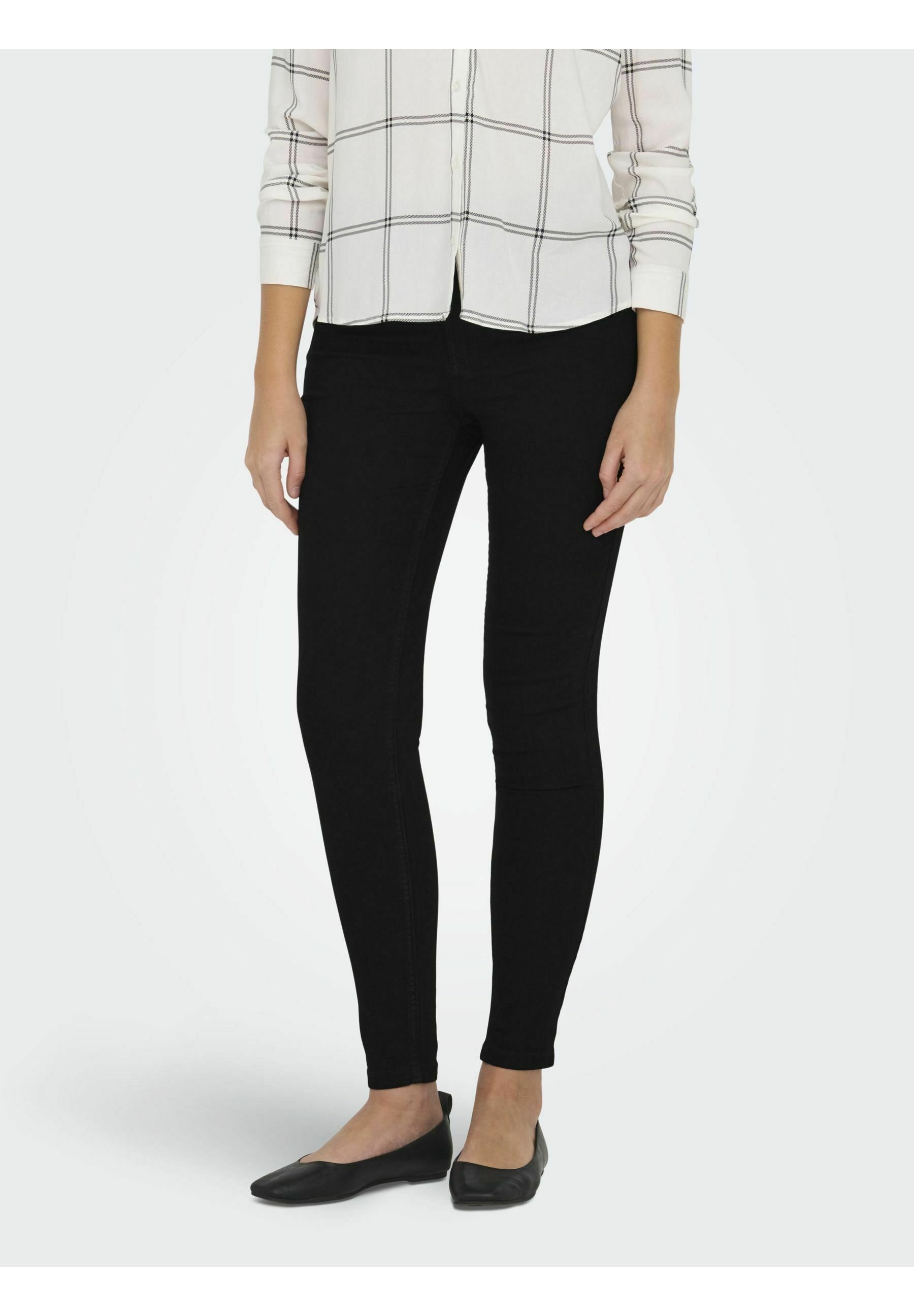 JDY MOON - Jeans Skinny Fit - denim nero