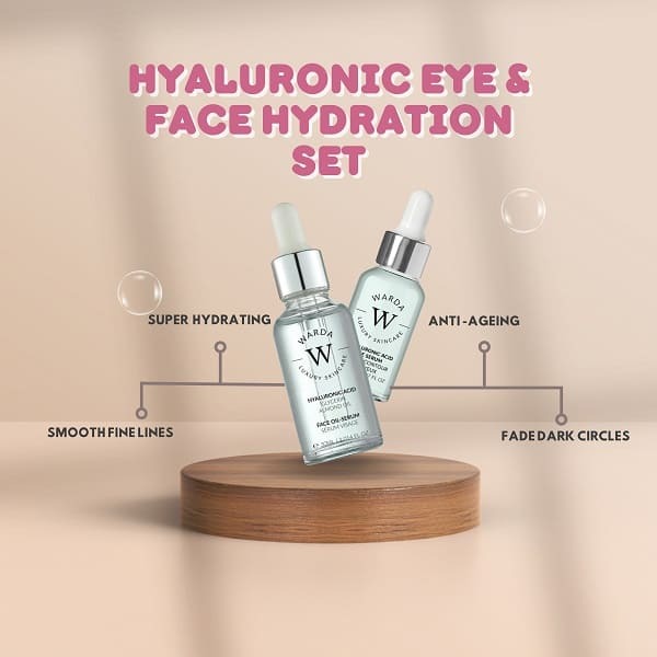 Warda oční sérum s kyselinou hyaluronovou + posilující olejové sérum
