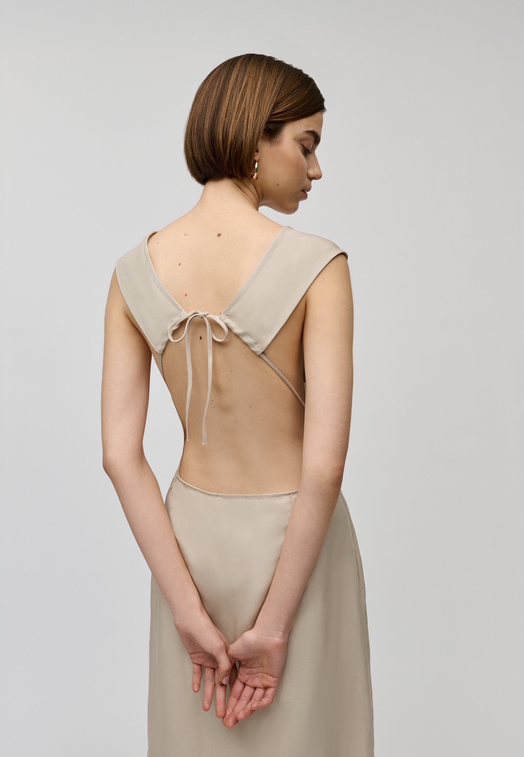 IVY OAK NADEAN - Abito lungo - tela leggera
